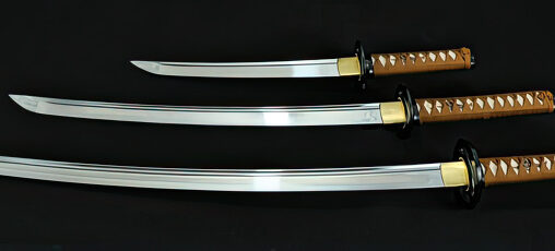 Daisho Set Carbon Steel Full Tang Blade