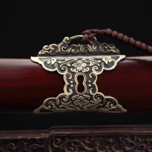 Hanyue Qing Dynasty Dao Pattern Steel Tempered