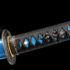 Blue Japanese Katana T10 Steel Sword