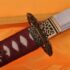 Katana Damascus Steel Sword Clay Tempered Flying Dragon