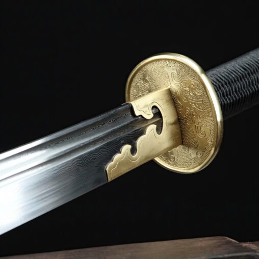 Dao Sword Pattern Steel Copper Fittings