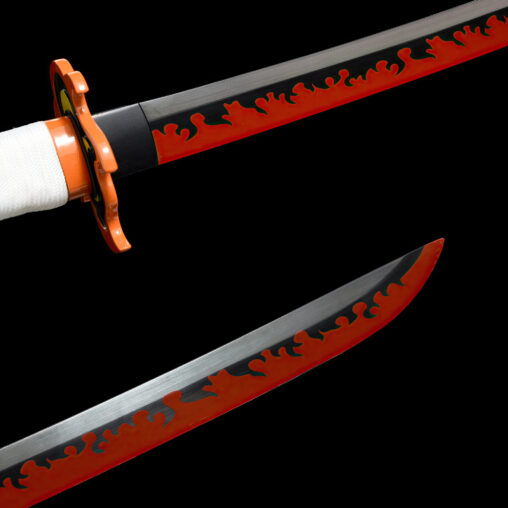 Rengoku’s T10 Steel Demon Slayer Sword