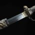 Japanese Saber 1095 Carbon Steel Sword Full Rayskin Saya Clay Tempered