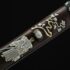 12 Inches Chinese God Tang Jian Pattern Steel Tri Color