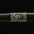 Wenjun Jian Damascus Steel Sword Pattern Brass Fittings