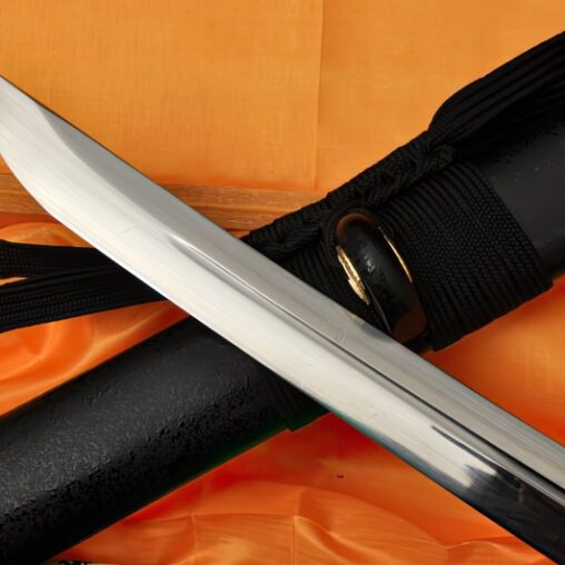 Katana 1095 Carbon Steel Sword Unokubi Zukuri Blade
