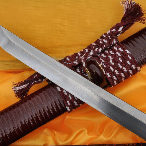 Katana Damascus Steel Sword Dragon Musashi