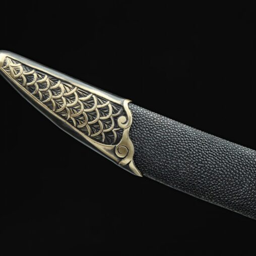 Hailong Dao Sword Dragon Design Pattern Steel