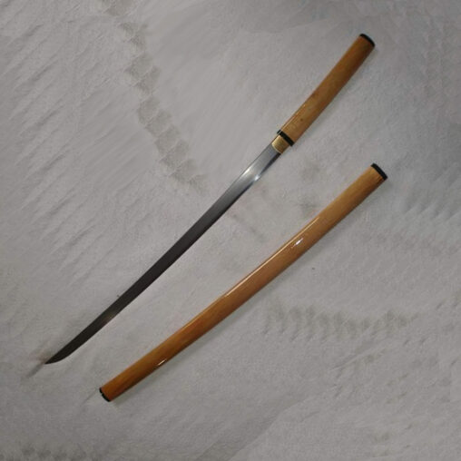 Shirasaya Katana T10 Steel Sword Hira Zakuri