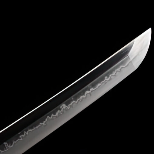 Katana T10 Steel Sword Clay Tempered Hawk Koshirae