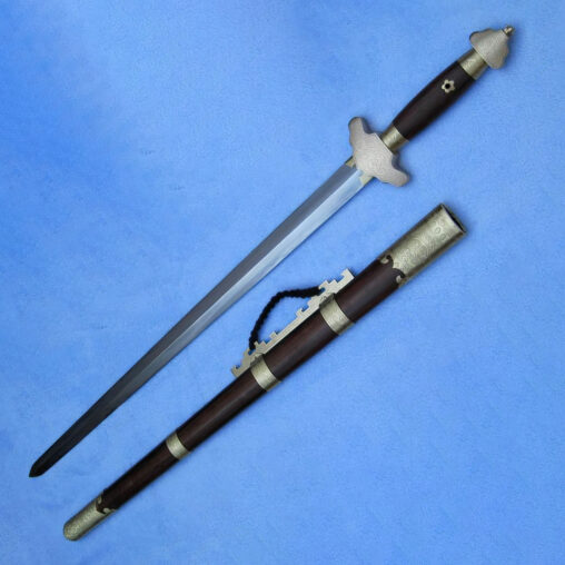 Chinese Jian Sword Traditional Carved