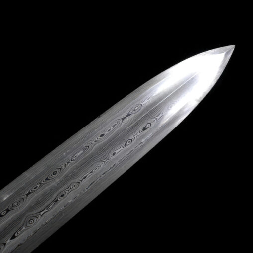 Damascus Chinese Spear Steel Sword