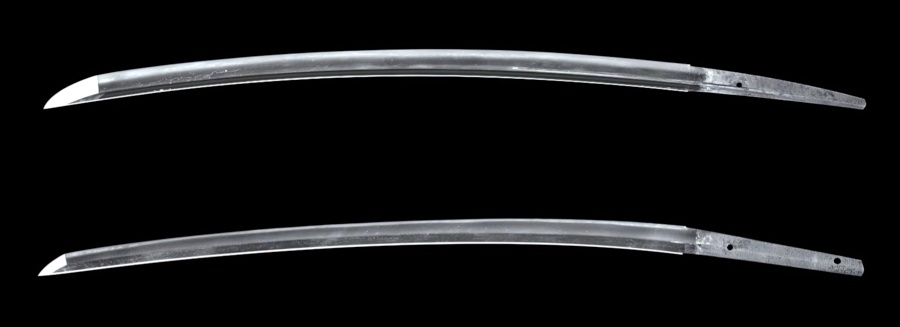 Japanese blades featuring a wide and narrow shinogi ji