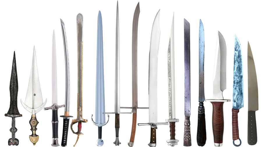 Long Knife and Short Sword Characteristics