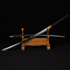 Katana 1095 Carbon Steel Sword Unokubi Zukuri Blade