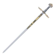 24K Gold Marto Charlemagne Sword
