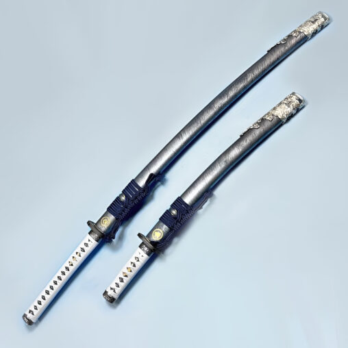 Katana T10 Steel Sword Ghost of Tsushima/Wakizashi