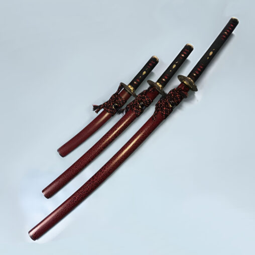 Samurai Sword Set Tamahagane Steel Japanese