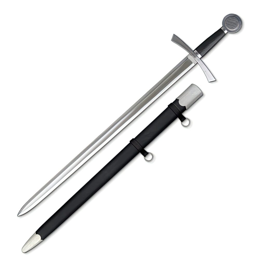 Hanwei Lionheart Sword The Sword Wielded By The Crusaders Main Lionheart Sword By Paul Chen Hanwei Sword With Scabbard 1024x1024