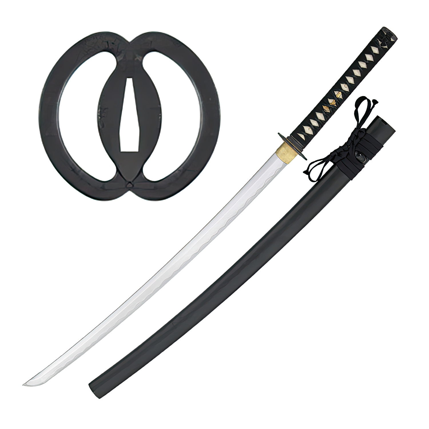 Okami Shiba 3: The Reckoning Main-Musashi-Elite-Katana-by-Paul-Chen-Hanwei-Sword-with-Scabbard