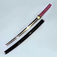 Wakizashi T10 Steel Sword Practical Karakusa