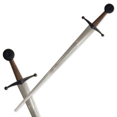 Synthetic Single Hand Sparring Sword - Silver Blade