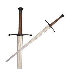 Synthetic Sparring Longsword - Silver Blade