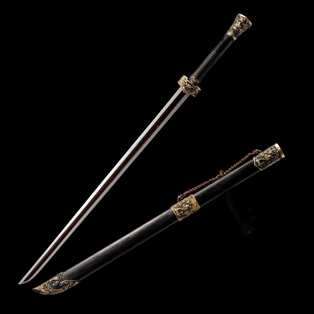 thumbnail image 2 of LoongSWORD Hand Forged High Carbon Steel Tang Sword - Chinese Sword Store 2 of 11
