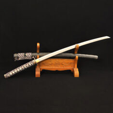Wakizashi Sword 1095 Clay Tempered Kobuse