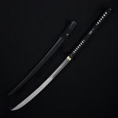 T10 Steel Oil Quenched Nagamaki Sword
