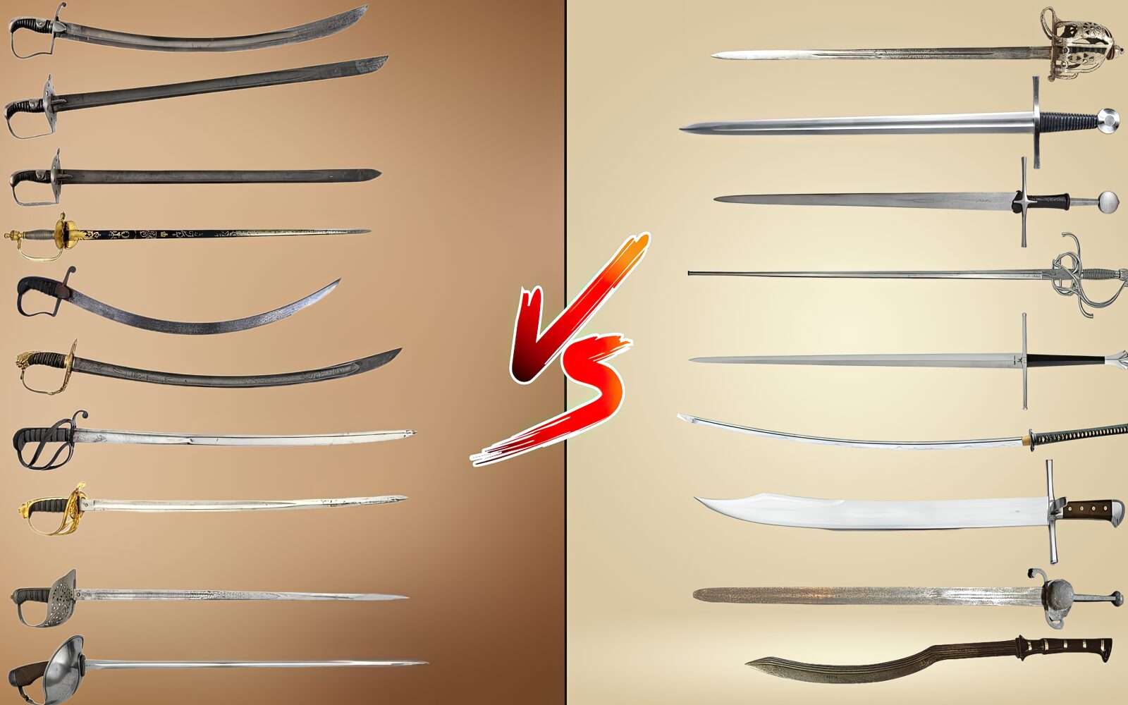 Sword vs Saber: Differences, Types, Design, History and Combat