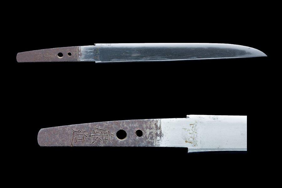 tanto blade with niji mei
