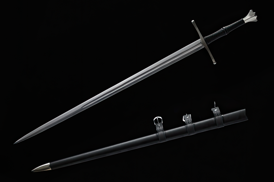 Main Hand and a Half Italian LongSword Medieval Sword Model 5