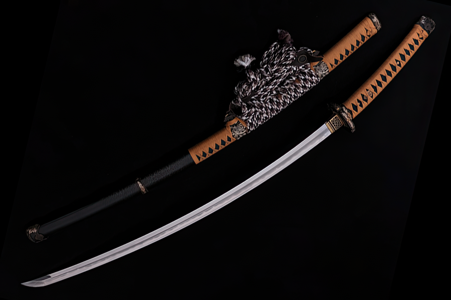 Main Tachi Sword Hazuya Polished Full Tang