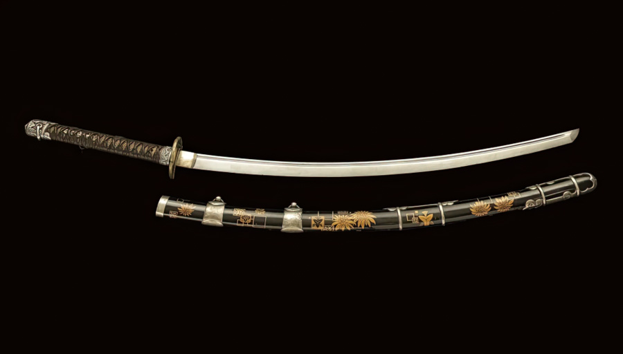 Rare 16th century samurai tachi