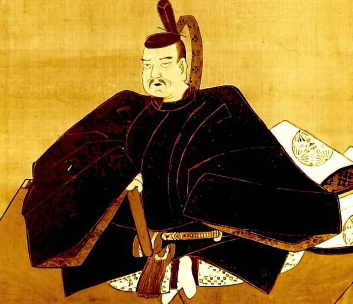 Taira Masakado portrait formerly kept at Tsukudo Shrine