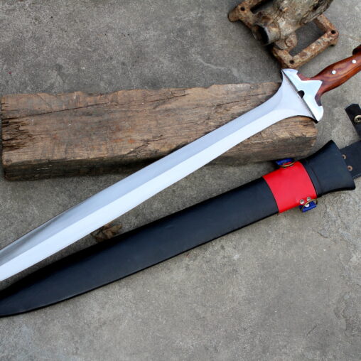 Greek Xiphos Sword 5160 Spring Steel Ready for Cutting