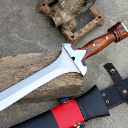 Greek Xiphos Sword 5160 Spring Steel Ready for Cutting