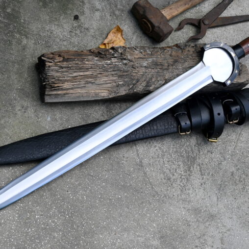Early Ancient Greek Xiphos Sword with Rivet Guard Shape