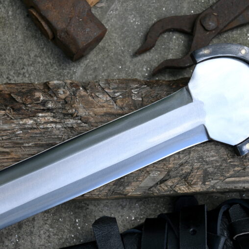 Early Ancient Greek Xiphos Sword with Rivet Guard Shape