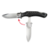 OSC-II Carbon Fiber Cane Sword w/ Lockback Knife