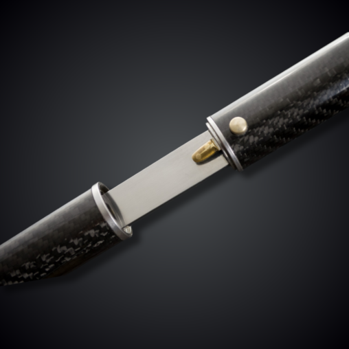 OSC-I Carbon Fiber Cane Sword w/ Push Dagger