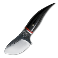 Papoose Neck Knife - Buffalo Horn