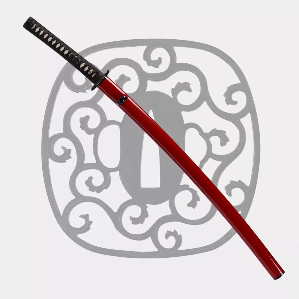 Red Katanas From Reputable Brands