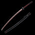 Katana T10 Steel Sword Clay Tempered Iron Tsuba Samurai