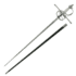 Rapier, Bone Grip – Straight Swept Hilt Crossguard