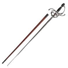 Solingen Rapier, Antiqued - 17th Century German Model