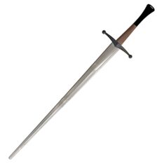 Synthetic Bastard Sparring Sword-Silver Blade
