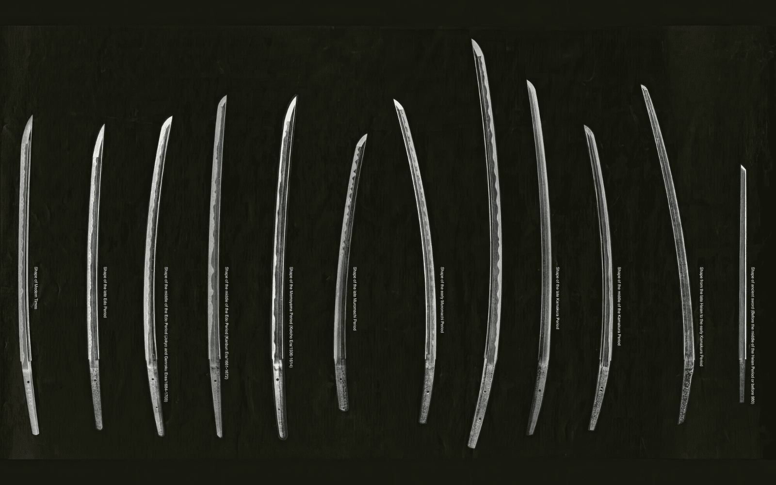 5 Types of Sori (Curve) Found on Japanese Blades