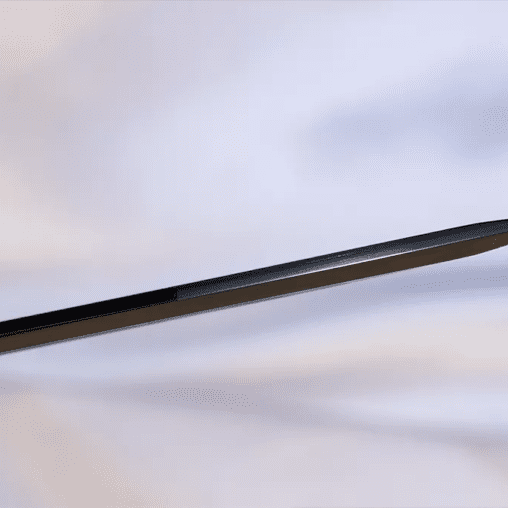 Silver Bonji Koshirae Tamahagane Juka Choji Hamon Katana